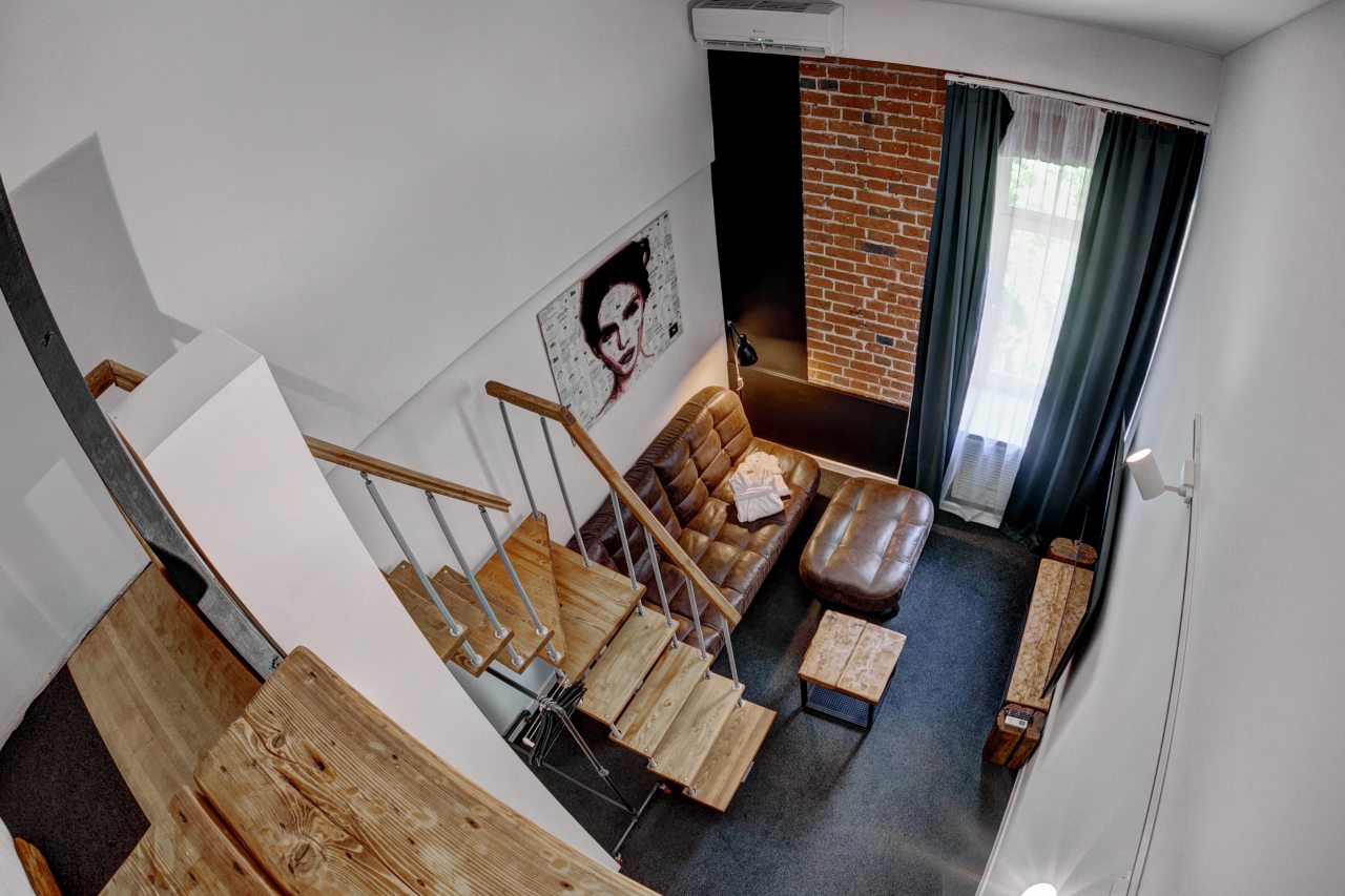 Студио (Делюкс двухуровневый), Отель Winewood Moscow