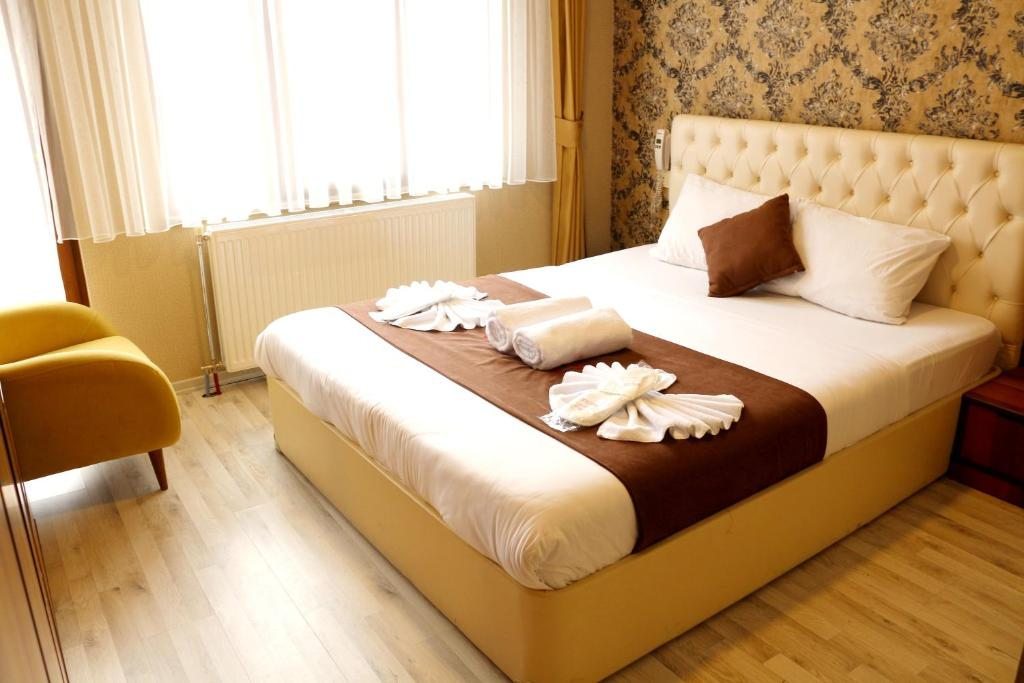 Двухместный (Двухместный номер Делюкс с 1 кроватью) отеля Trabzon Inn Aygun Hotel, Узунгель