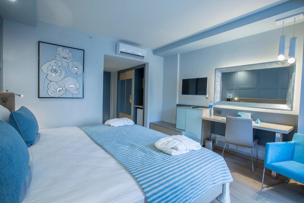 Двухместный (Двухместный номер с 1 кроватью с видом на море) отеля Sentido Numa Bay, Авсаллар
