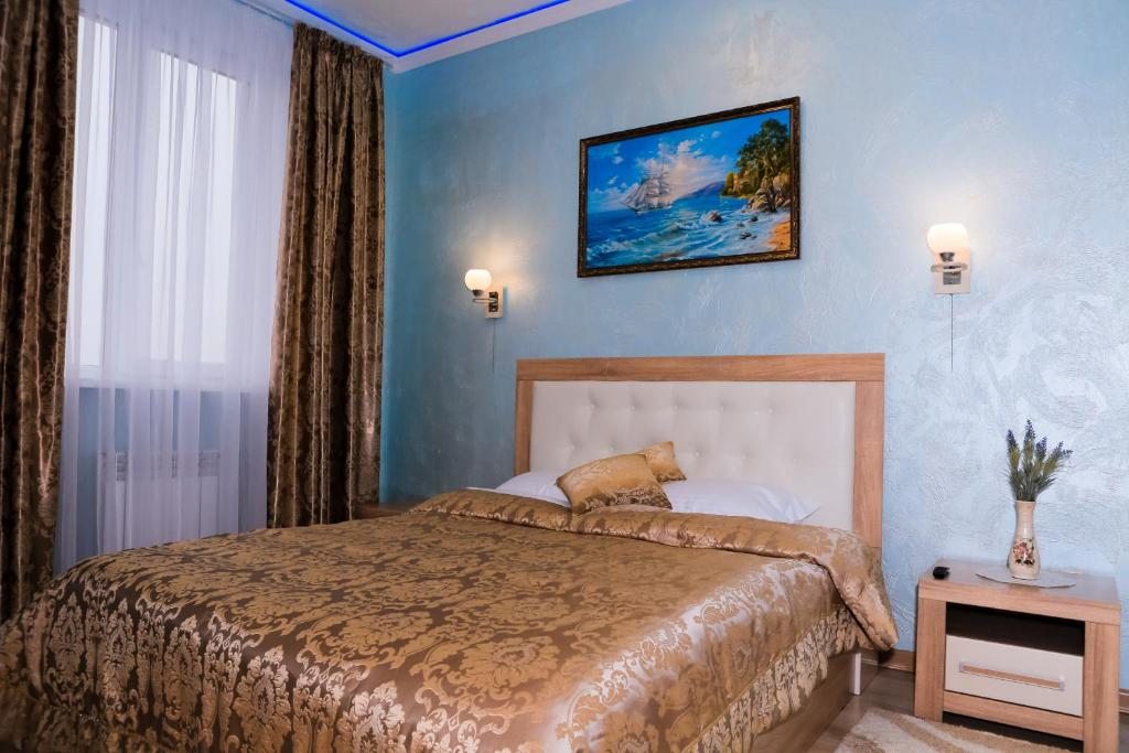 De Luxe (С 1 кроватью и ванной) гостиницы Резиденция, Белгород