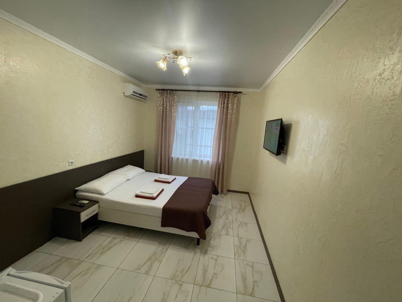 Двухместный (Стандартный номер с односпальной двухспальной кроватью), Гостевой дом Мускат