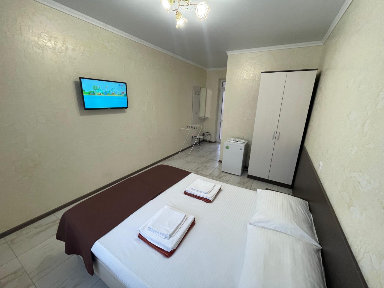 Двухместный (Стандартный номер с односпальной двухспальной кроватью), Гостевой дом Мускат