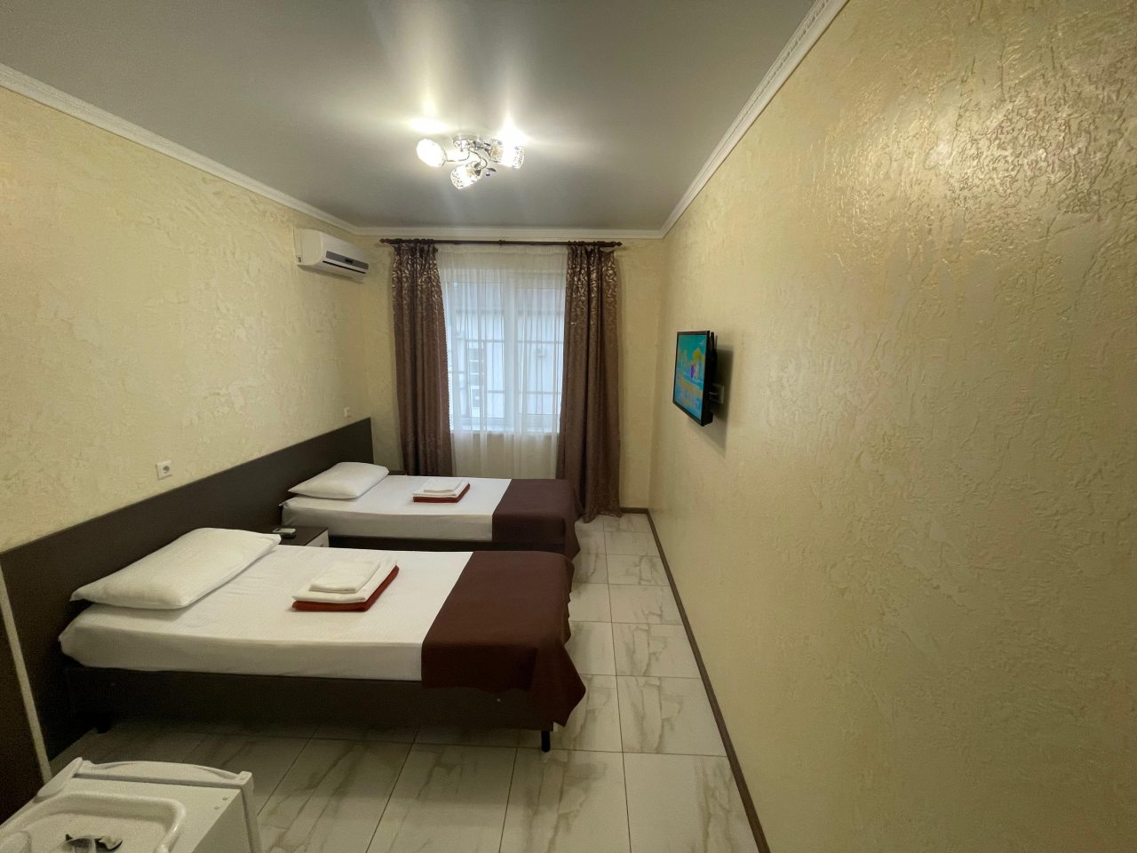 Двухместный (Стандартный номер с двумя односпальными кроватями), Гостевой дом Мускат