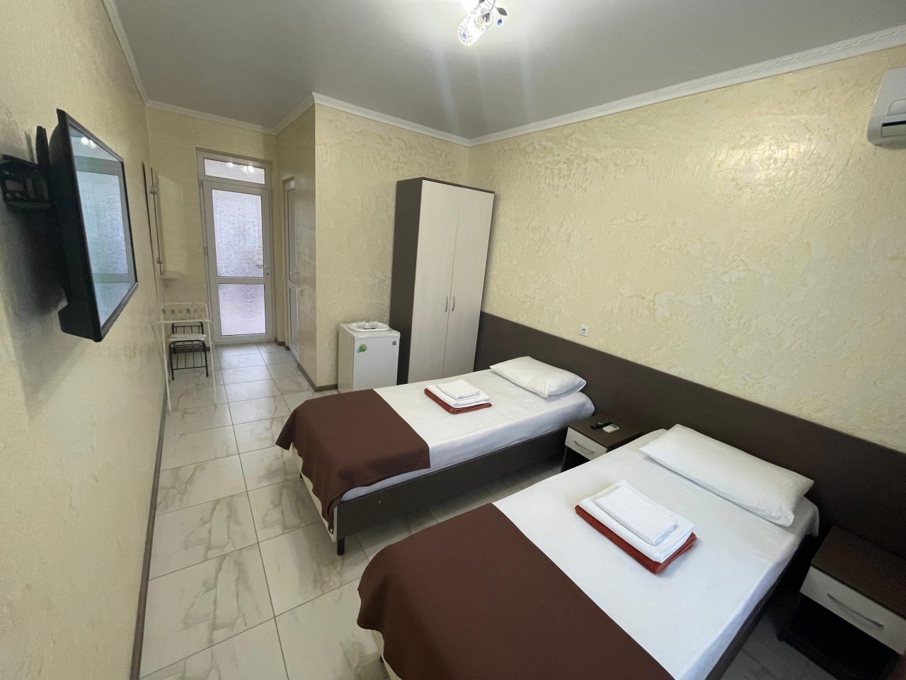 Двухместный (Стандартный номер с двумя односпальными кроватями), Гостевой дом Мускат