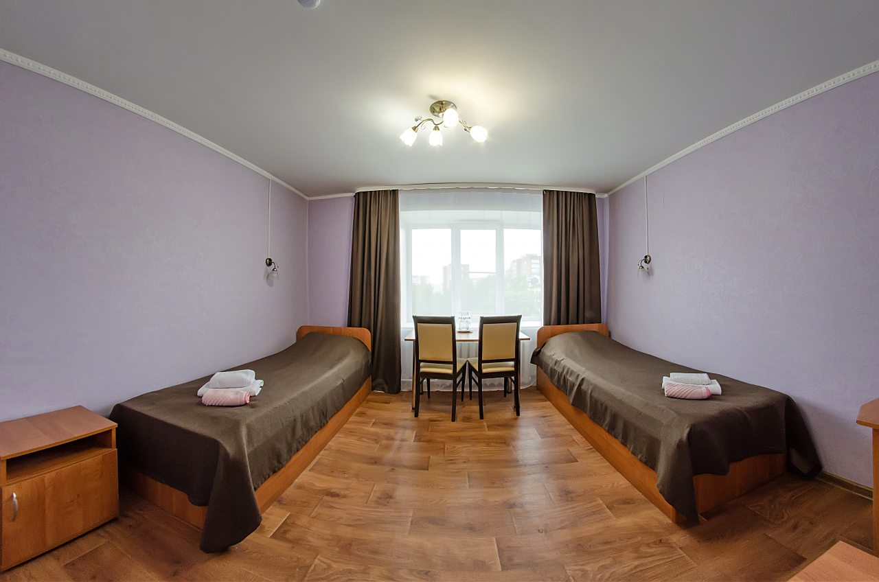 Двухместный (Третья Категории Частичные удобства), Гостиница Спутник