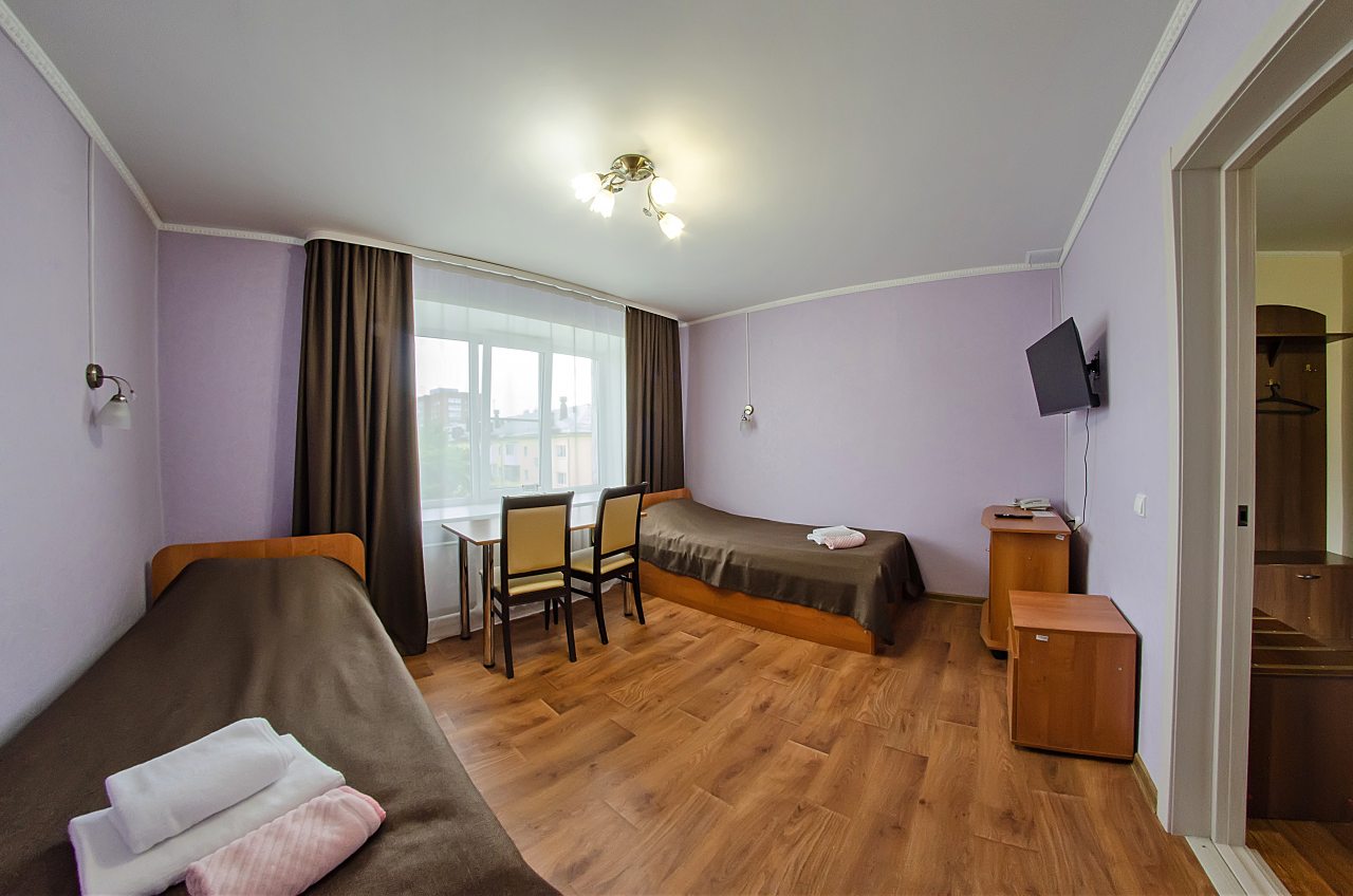 Двухместный (Третья Категории Частичные удобства), Гостиница Спутник