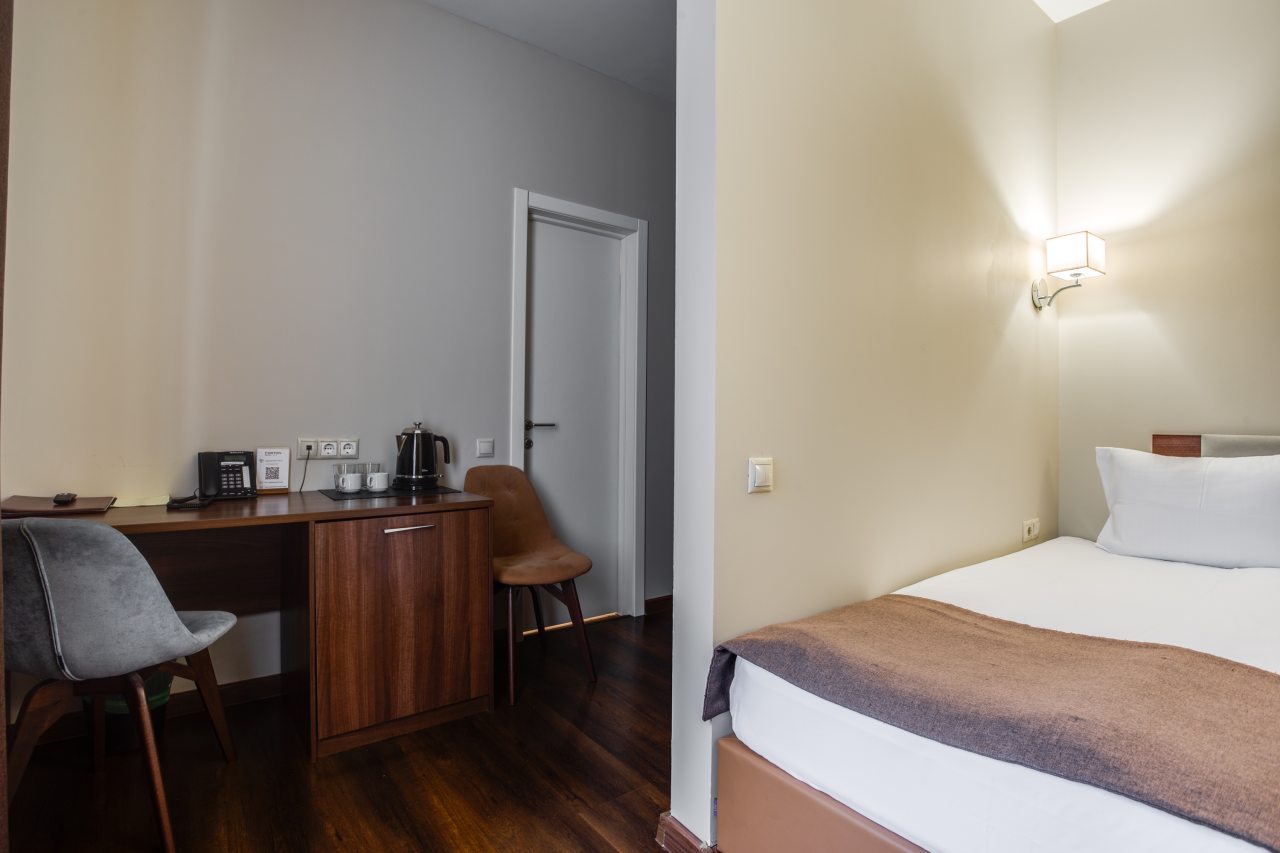 Двухместный (Улучшенный двухместный номер с 1 кроватью или 2 отдельными кроватями), Отель Forton