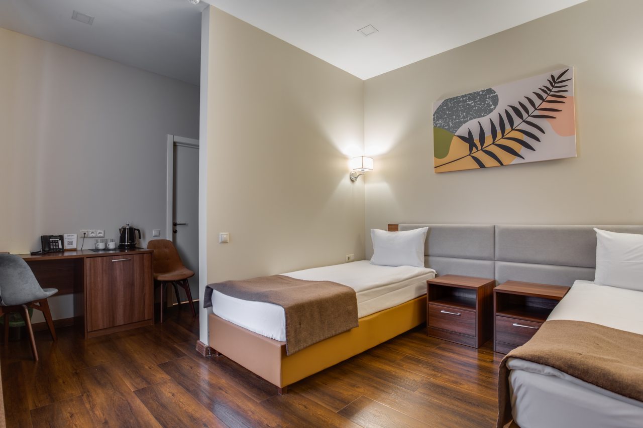 Двухместный (Улучшенный двухместный номер с 1 кроватью или 2 отдельными кроватями), Отель Forton