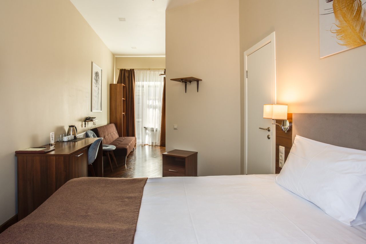 Трехместный (Улучшенный трехместный номер), Отель Forton