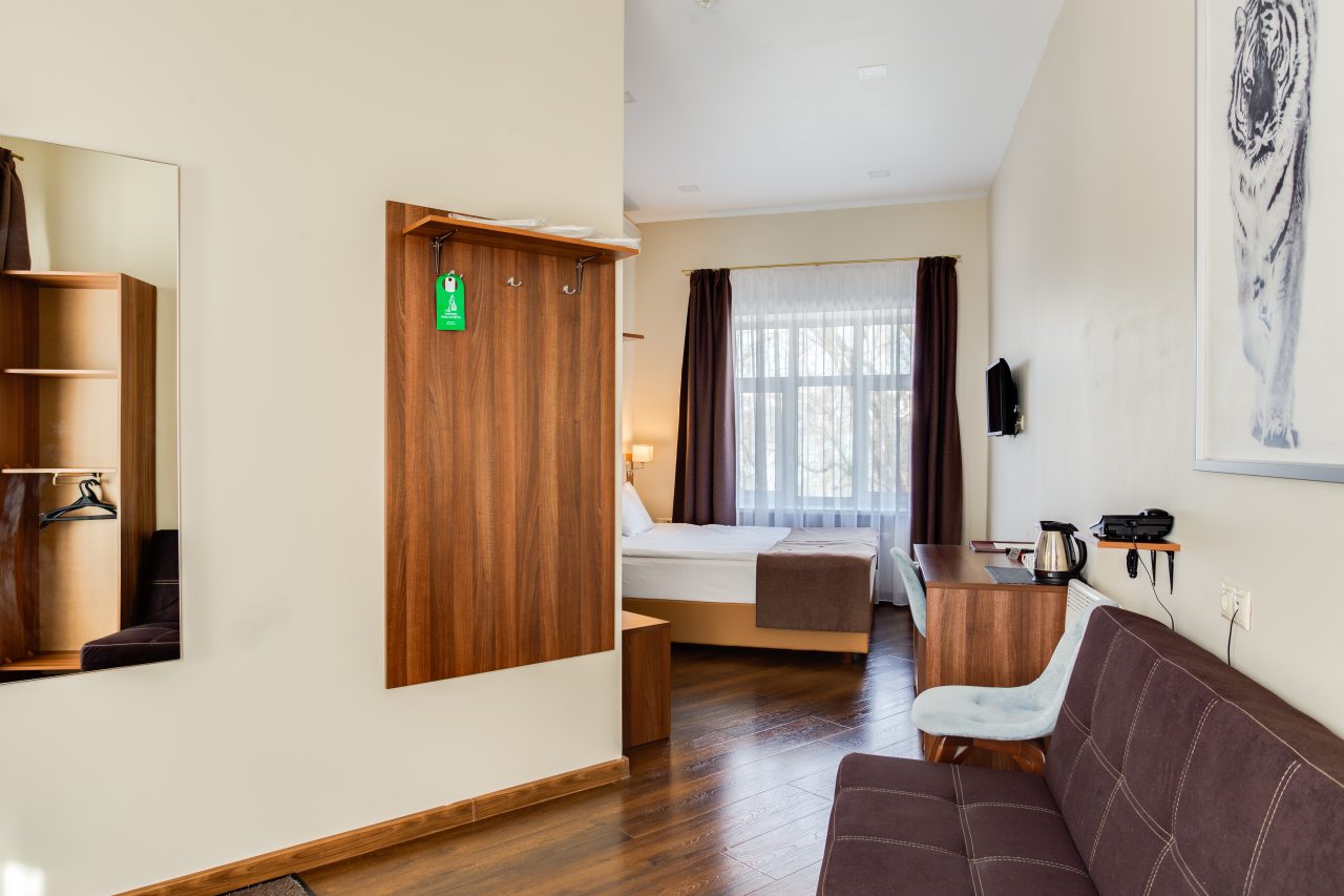 Трехместный (Улучшенный трехместный номер), Отель Forton