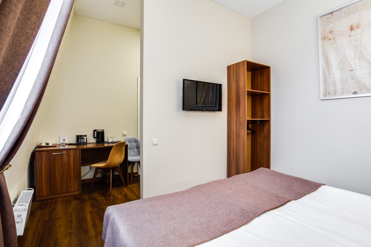 Двухместный (Улучшенный Мансарда), Отель Forton