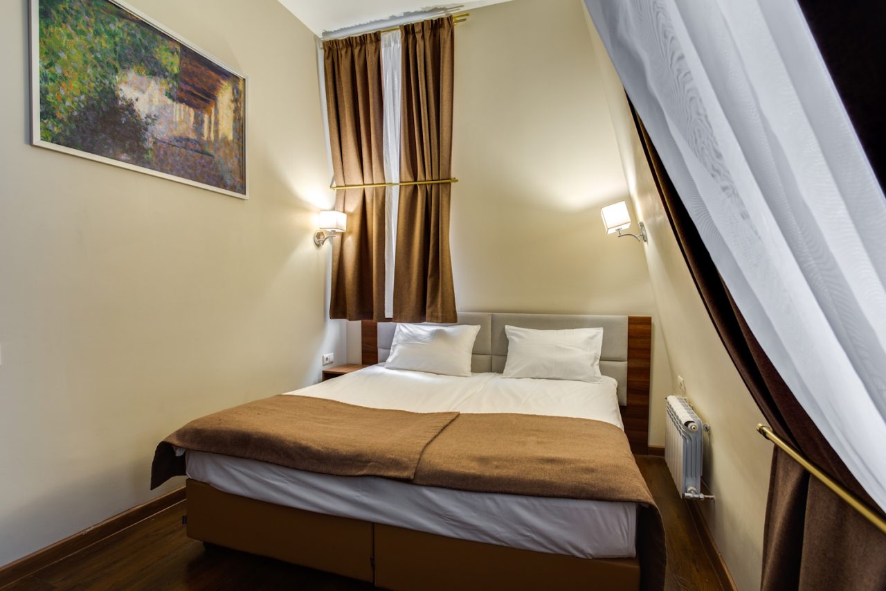 Двухместный (Улучшенный Мансарда), Отель Forton