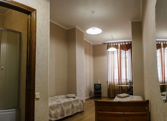 Двухместный (Бюджетный с раздельными кроватями) гостиницы Прага, Симферополь