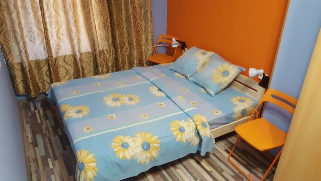 Двухместный (Двухместная комната Эконом с одной двуспальной кроватью) гостевых комнат Идиллия Life, Санкт-Петербург