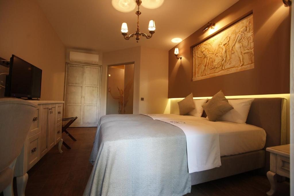 Двухместный (Двухместный номер Делюкс с 1 кроватью или 2 отдельными кроватями, вид на сад) отеля Livia Hotel Ephesus, Сельчук
