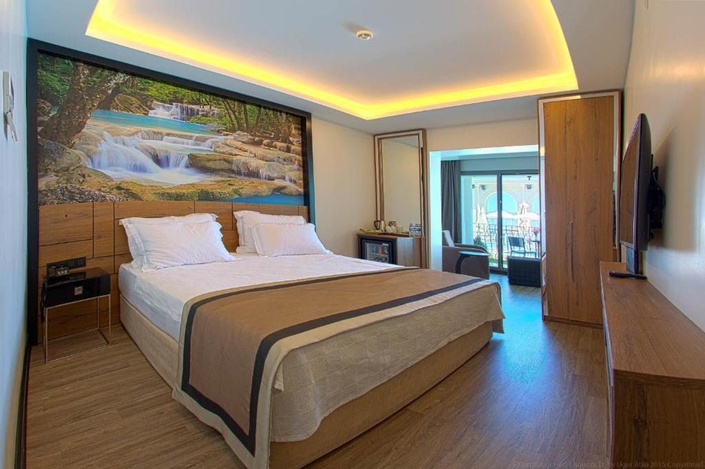 Двухместный (Двухместный номер Делюкс с 1 кроватью или 2 отдельными кроватями и видом на море) отеля Northdoor, Амасра