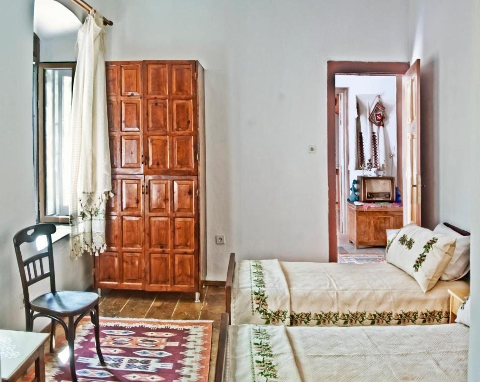 Двухместный (Стандартный двухместный номер с 2 отдельными кроватями) семейного отеля Saklı Konak, Карабурун (Эгейский регион)