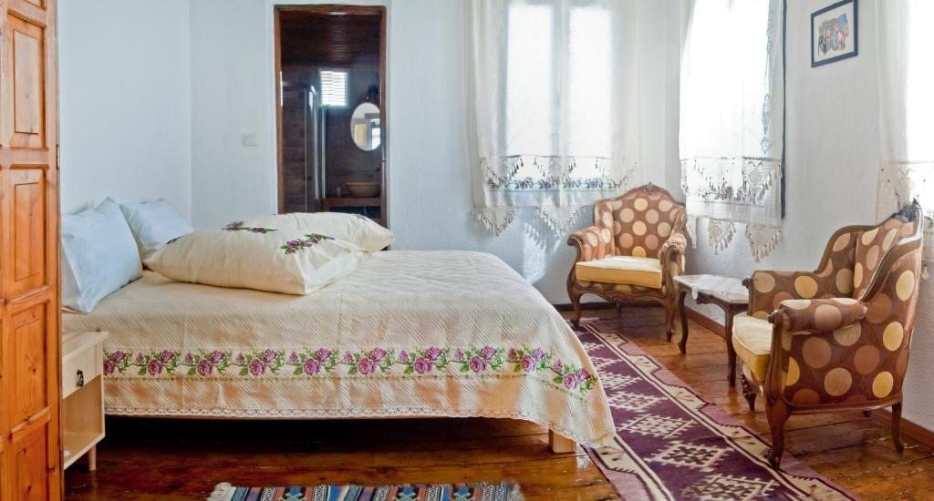 Двухместный (Двухместный номер с 1 кроватью) семейного отеля Saklı Konak, Карабурун (Эгейский регион)