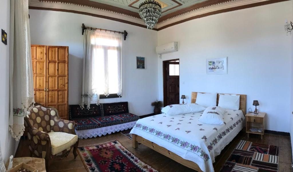 Двухместный (Стандартный двухместный номер с 1 кроватью) семейного отеля Saklı Konak, Карабурун (Эгейский регион)