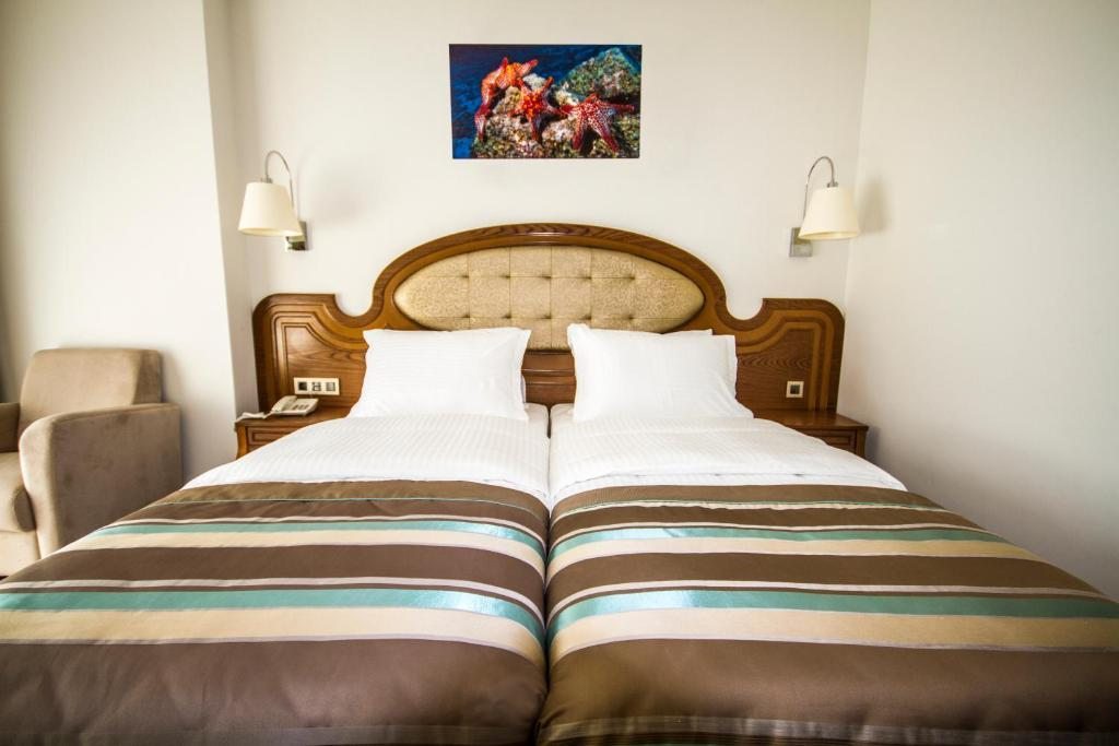 Двухместный (Двухместный номер с 1 кроватью или 2 отдельными кроватями и видом на море) отеля Sentido Sea Star - Adult Only, Ичмелер