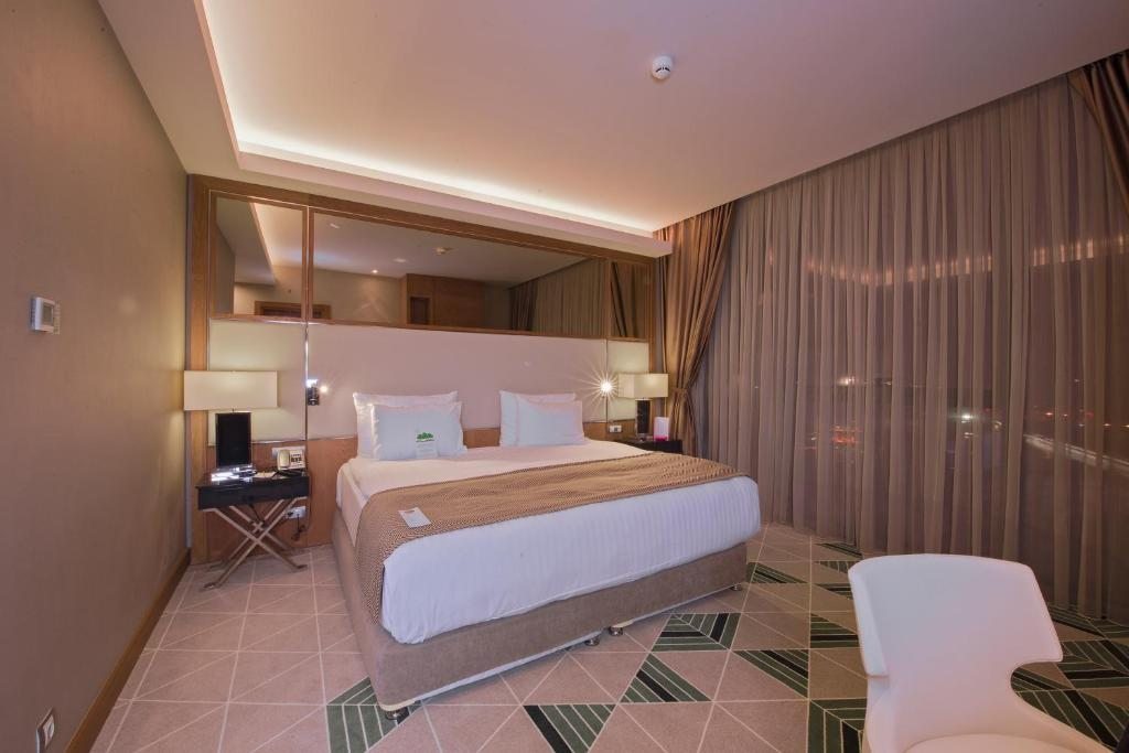 Двухместный (Номер с кроватью размера king-size – Подходит для гостей с ограниченными физическими возможностями) отеля Ramada Plaza Konya, Конья