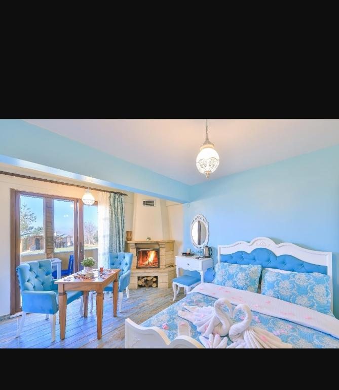 Двухместный (Двухместный номер Делюкс с видом на море и гидромассажной ванной) отеля Agva Teras Garden, Агва