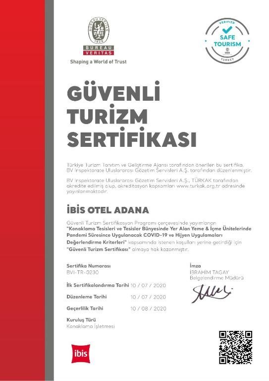 Двухместный (Стандартный двухместный номер с 2 отдельными кроватями) отеля ibis Adana, Адана