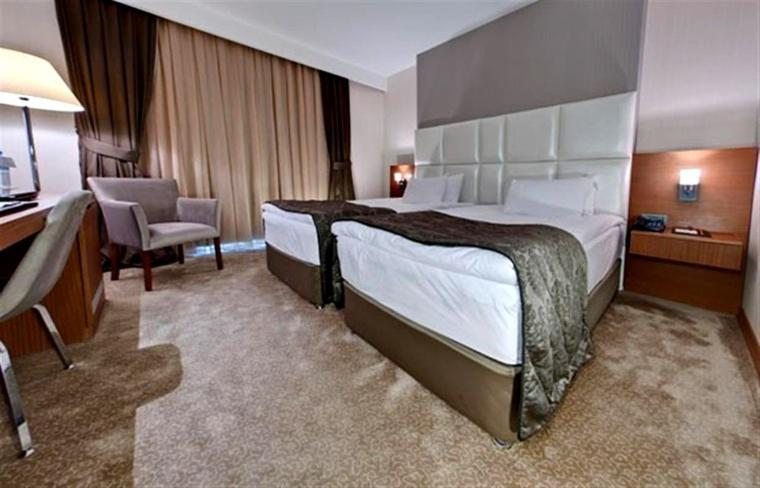 Двухместный (Двухместный номер с 1 кроватью или 2 отдельными кроватями) отеля Riva Reşatbey Business, Адана
