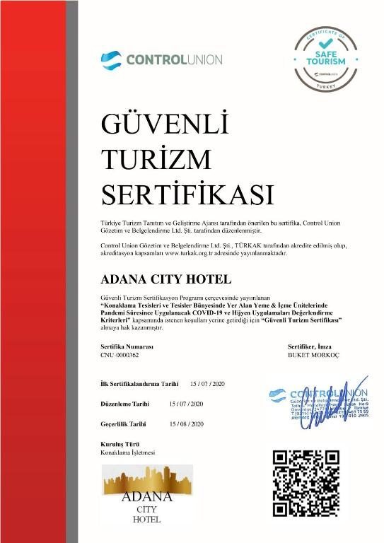 Adana City Hotel, Адана