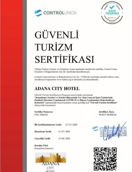 Отель Adana City Hotel, Адана