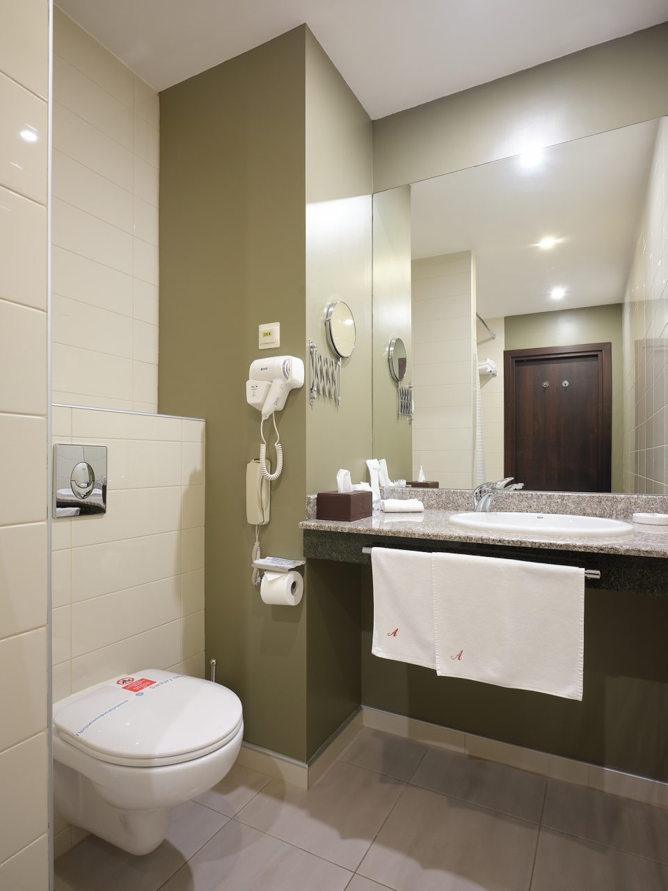 Удобства в ванной комнате