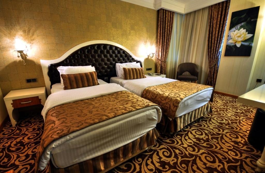 Двухместный (Стандартный двухместный номер с 2 отдельными кроватями) отеля Golden Deluxe Hotel, Адана