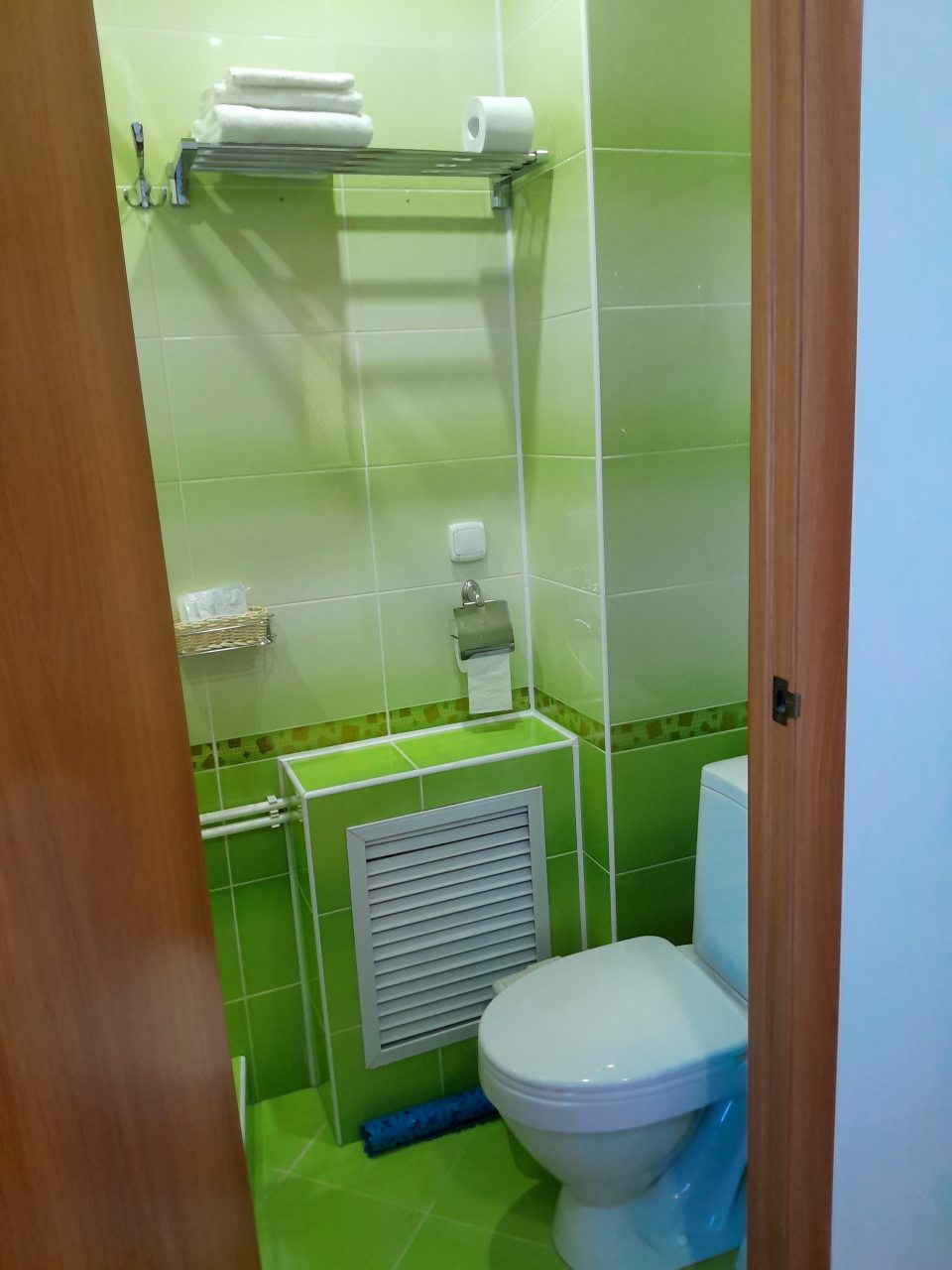 Туалет, туалетные принадлежности, полотенцесушитель