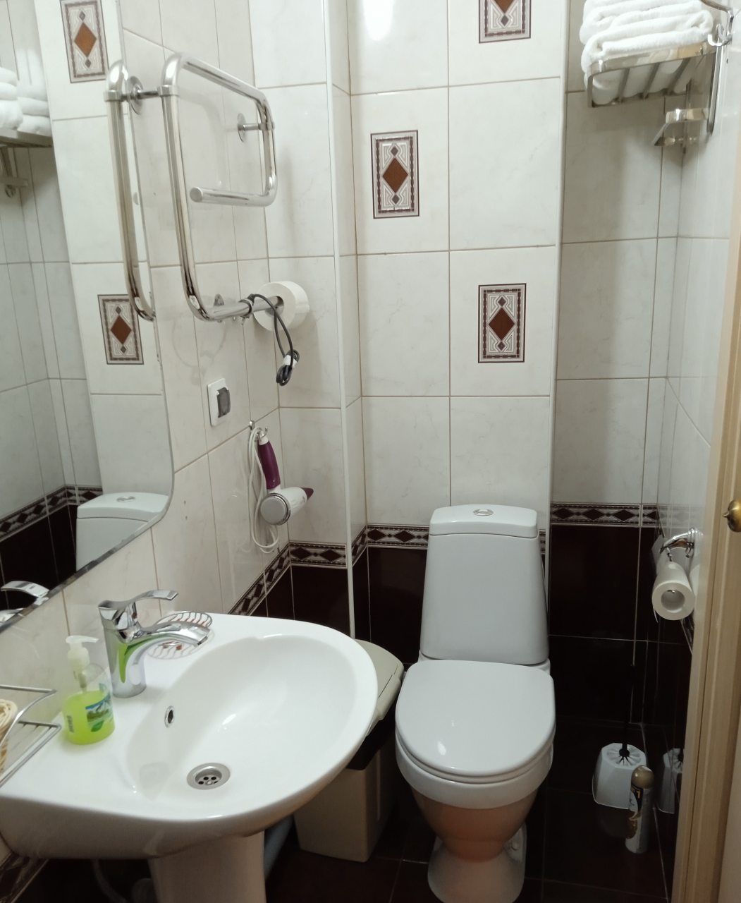 Двухместный (Стандартный номер с 2-спальной  кроватью), Отель Модуль