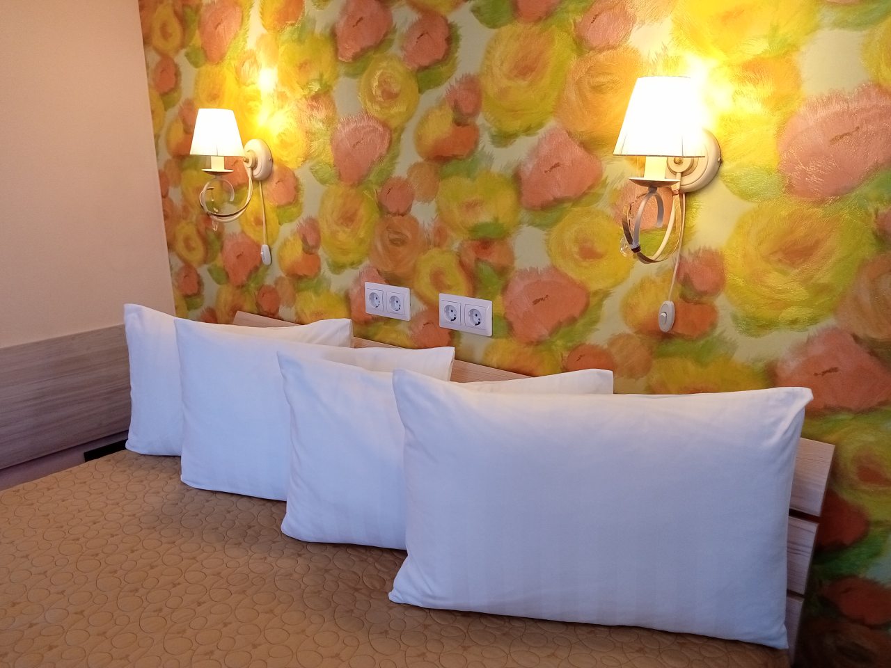 Двухместный (Стандартный номер с  2-спальной кроватью, улучшенный), Отель Модуль