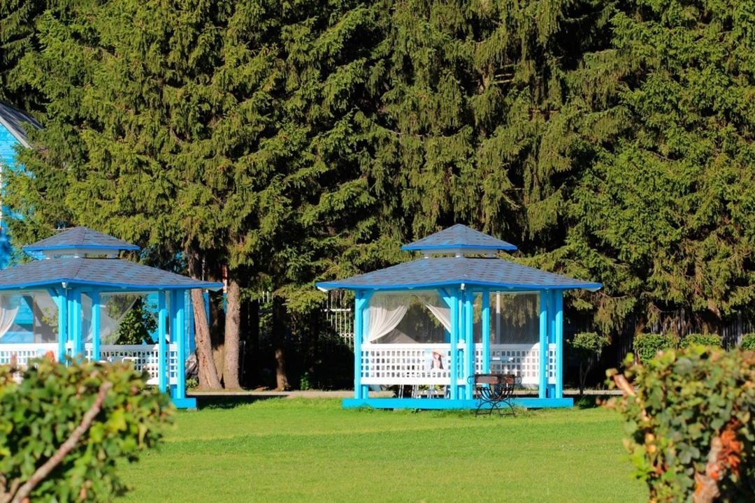Беседки для отдыха, Парк-Отель Торбеево Озеро