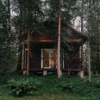 Просторная студия с террасой и кухней