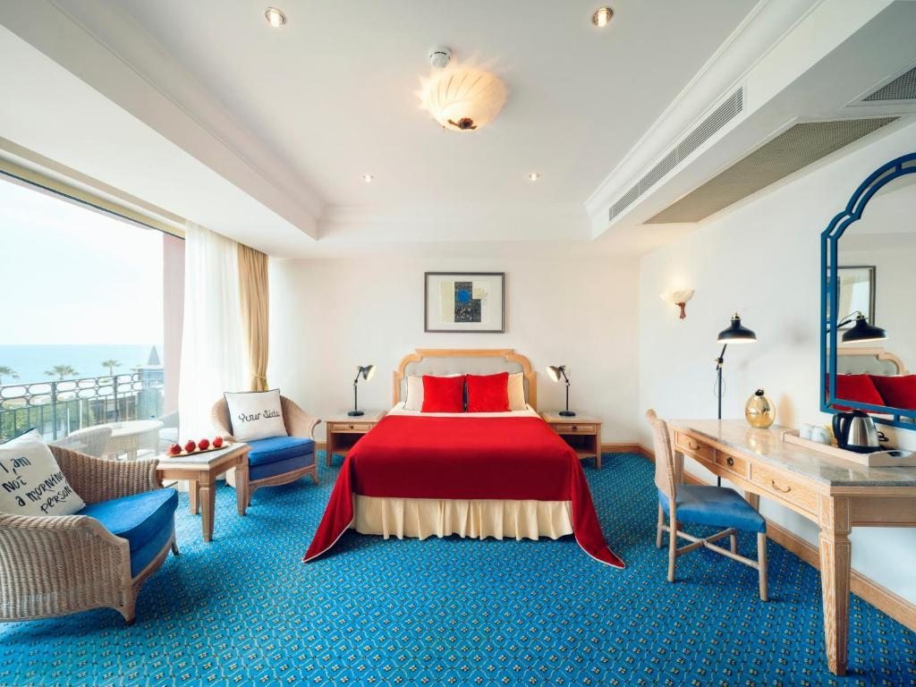 Двухместный (Стандартный двухместный номер с 1 кроватью или 2 отдельными кроватями) курортного отеля Fantasia Hotel Deluxe Kemer - Ultra All Inclusive, Кемер