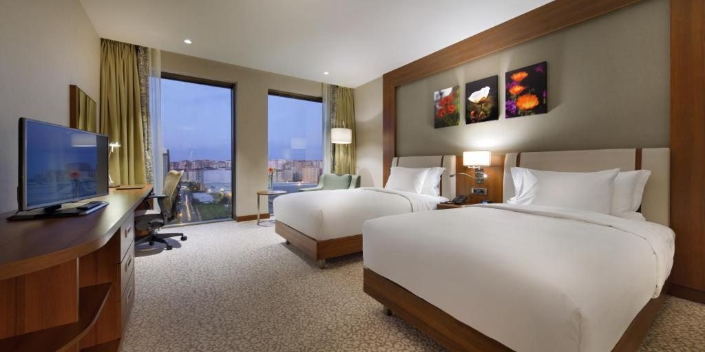 Двухместный (Двухместный номер с 2 отдельными кроватями) отеля Hilton Garden Inn Istanbul Beylikduzu, Бейликдюзю