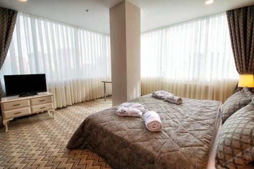 Двухместный (Большой двухместный номер c 1 кроватью или 2 отдельными кроватями) отеля Sarissa, Бейликдюзю