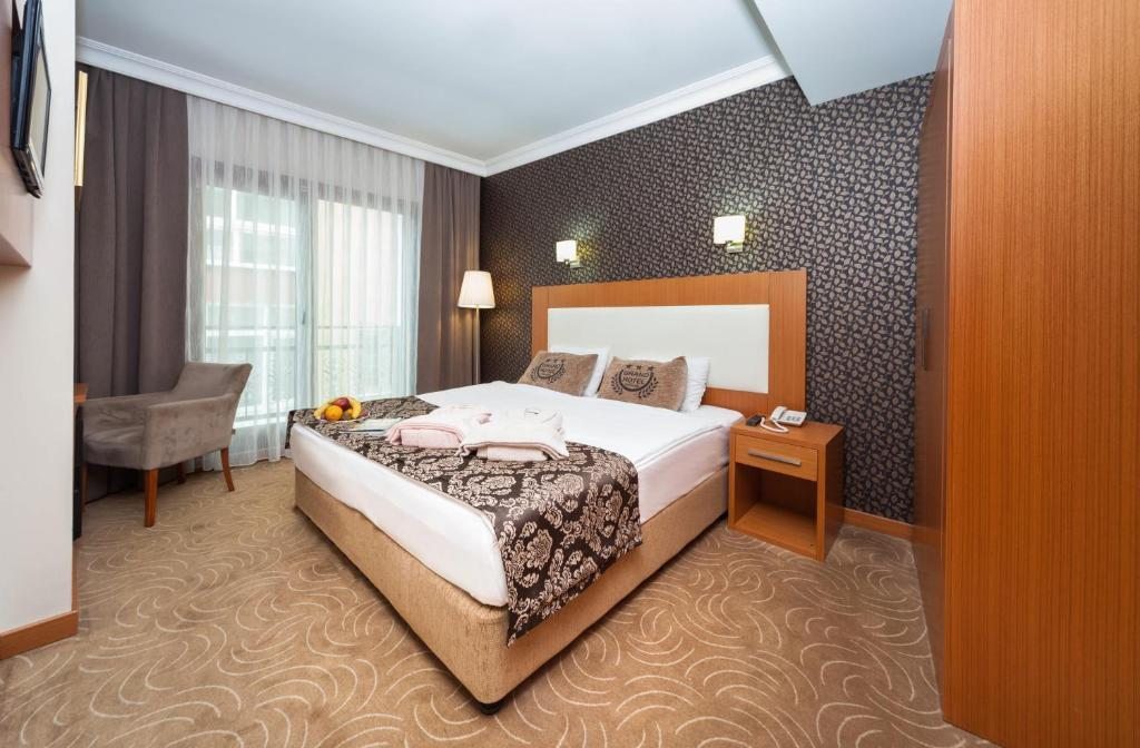 Двухместный (Двухместный номер Делюкс с 1 кроватью или 2 отдельными кроватями) отеля Grand Hotel Avcilar, Стамбул