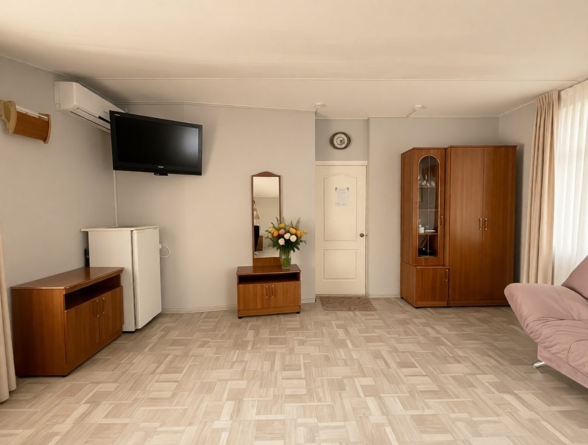 Шестиместный (Двухкомнатный Блок), Гостевой дом Виктория