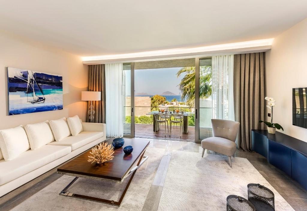 Вилла (Апартаменты с 1 спальней и видом на море) курортного отеля Swissôtel Resort Bodrum Beach, Тургутреис