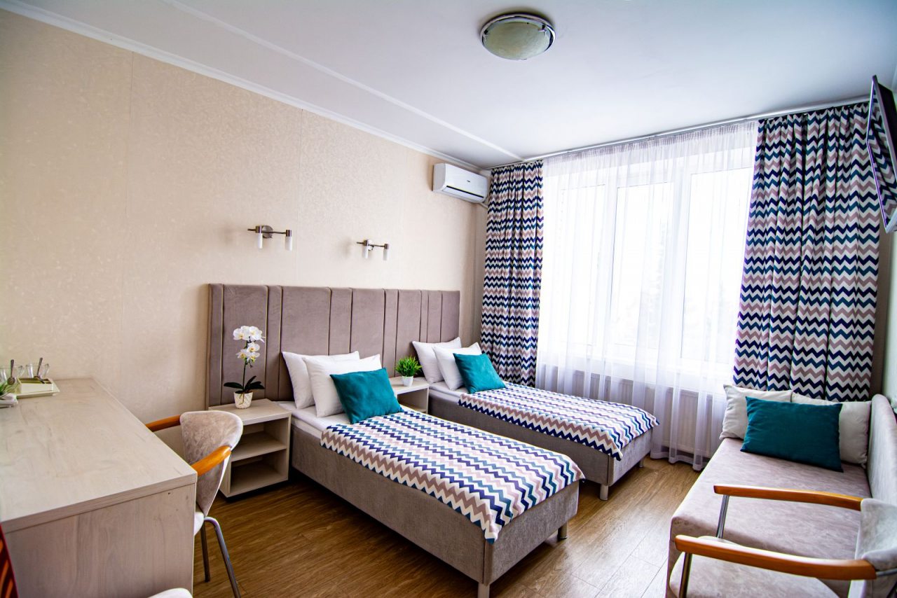 Комфортный двухместный номер для размещения 2 человек