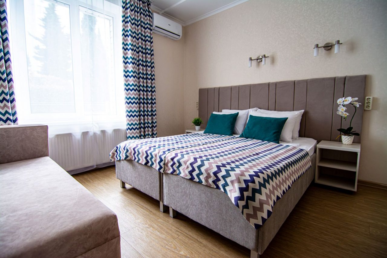 Комфортный семейный номер для размещения 2 человек