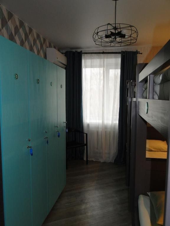 Номер (Кровать в общем номере с 4 кроватями) хостела Сова, Хабаровск