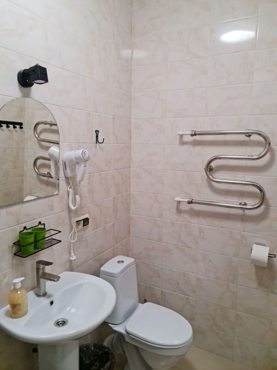 Полный санузел в номере