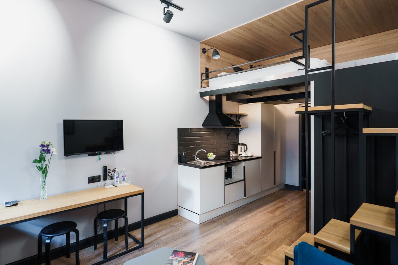 Апартаменты (Студия), Гостиница Kentron Boutique Hotel