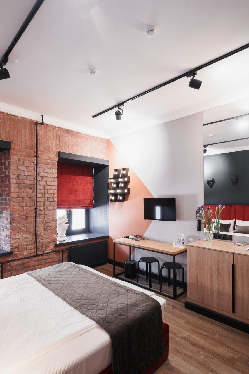 Двухместный (Улучшенный номер), Гостиница Kentron Boutique Hotel
