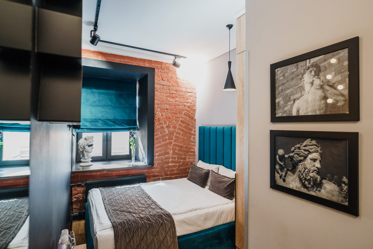 Двухместный (Компактный номер), Гостиница Kentron Boutique Hotel